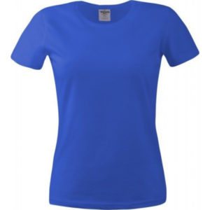 Γυναικείο T-shirt 150gr  με λαιμόκοψη και κοντό μανίκi